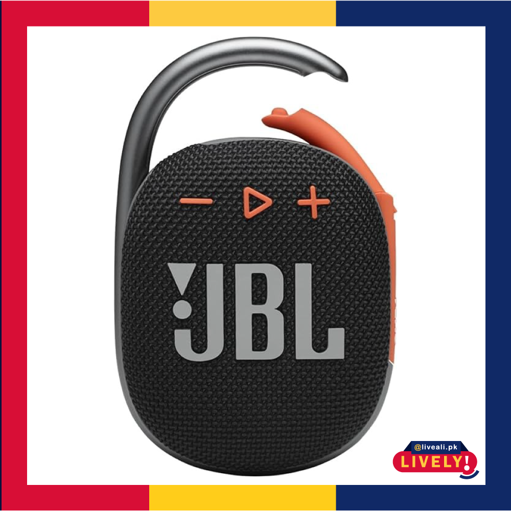 JBL CLIP 4 Portable Bluetooth Speaker - Black
